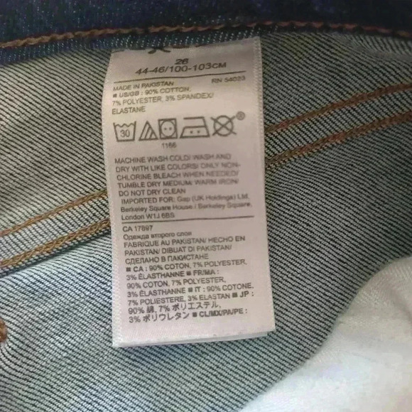 Banana Republic Womens Dark wash size 26 Jeans - Picture 7 of 11